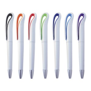 BOLÍGRAFO CISNE AZUL (BP-7435B - PLÁSTICO)(F)