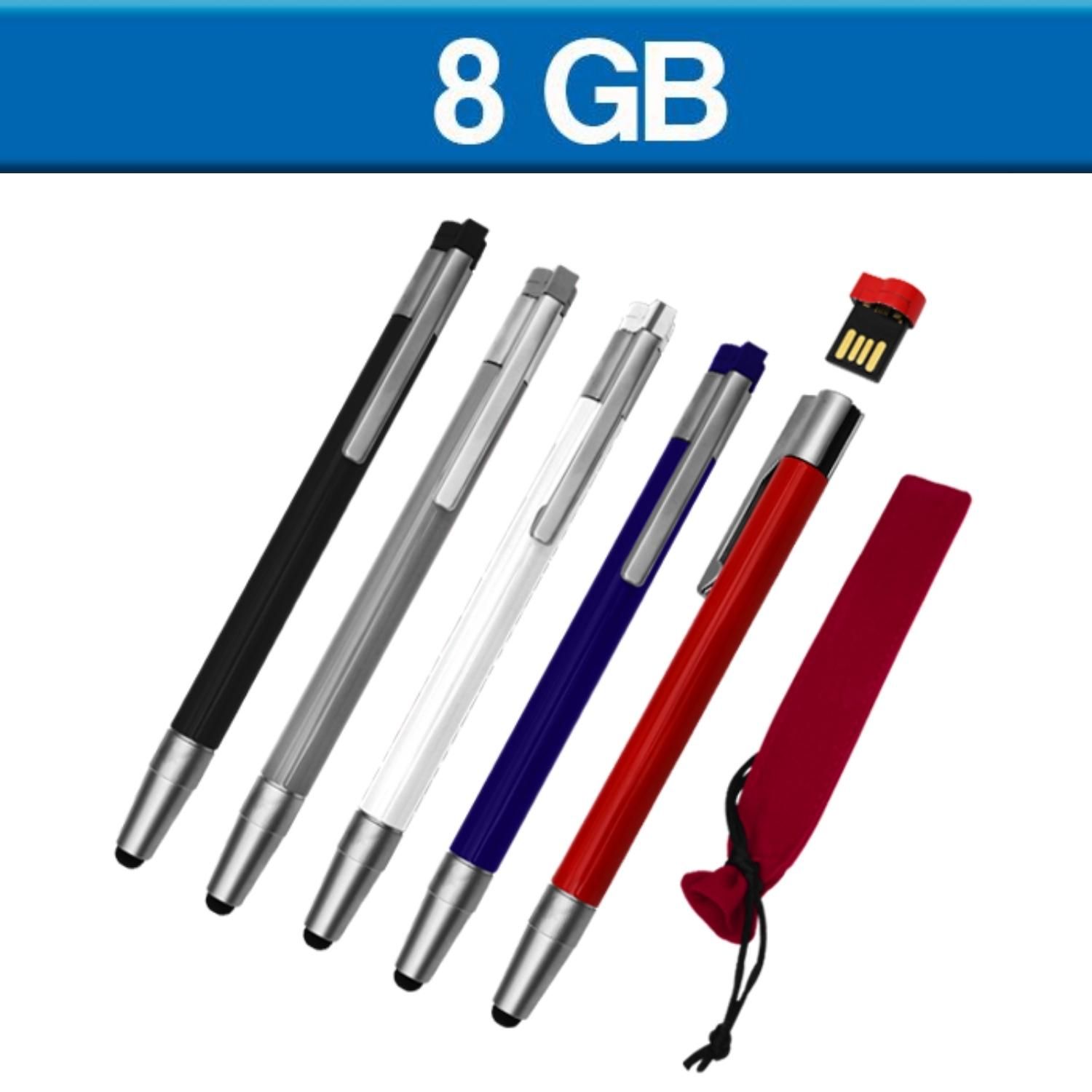 BOLÍGRAFO CON MEMORIA USB 8GB (U-USB-121)