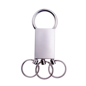 LLAVERO METALICO CON 3 ARGOLLAS DESMONTABLES KYO - (F-MK-011)