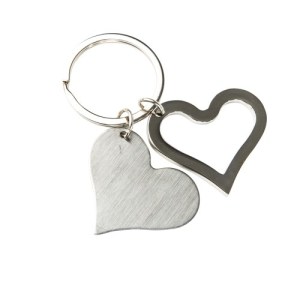 LLAVERO LOVE PLATA (MK 020 - METAL)(F)