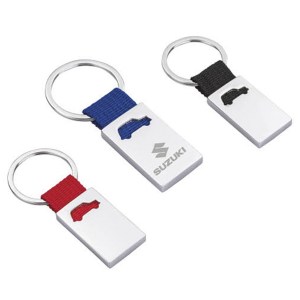 LLAVERO FIAT NEGRO (MK 024 - METAL)(F)