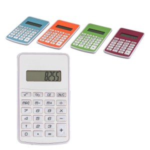 CALCULADORA SAM ROJO (CA 004 - PLÁSTICO)(F)