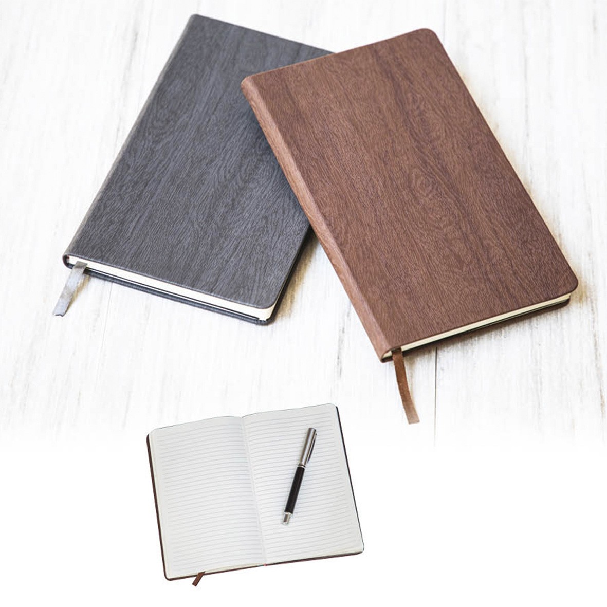 LIBRETA ENCINO ROJO (O 035 - POLIURETANO)(F)