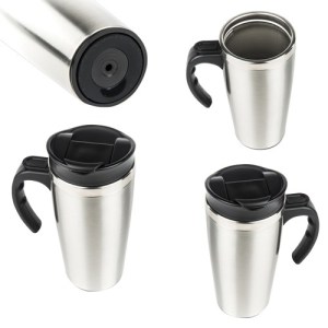TERMO VETTEL PLATA (T 24 - ACERO INOXIDABLE)(F)