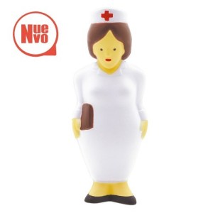 FIGURA ANTIESTRÉS EN FORMA DE ENFERMERA (S-STR028)