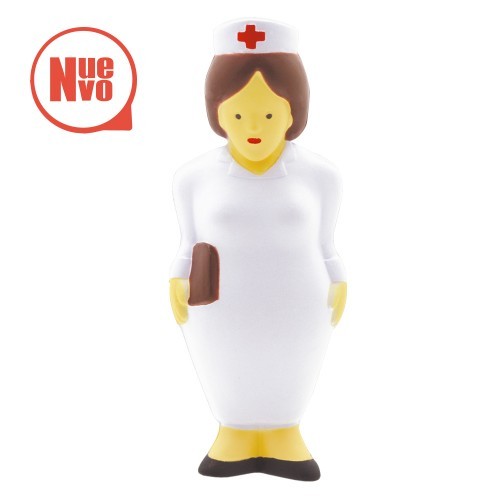 FIGURA ANTIESTRÉS EN FORMA DE ENFERMERA (S-STR028)