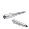 MINI BOLÍGRAFO C/LUZ Y PUNTA TOUCH PLATA (S-BOL108PL)