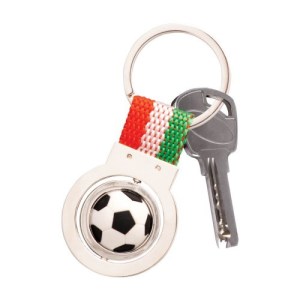 LLAVERO METÁLICO CON BALÓN GIRATORIO (S-LLA028)