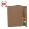 CARPETA CON BLOCK DE RAYA, BANDERINES Y NOTAS ADHESIVAS (S-OFI128)