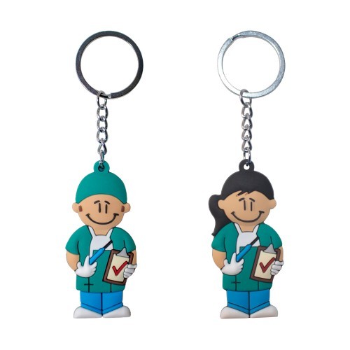 LLAVERO CON FORMA DE DOCTOR O DOCTORA (S-LLA035)