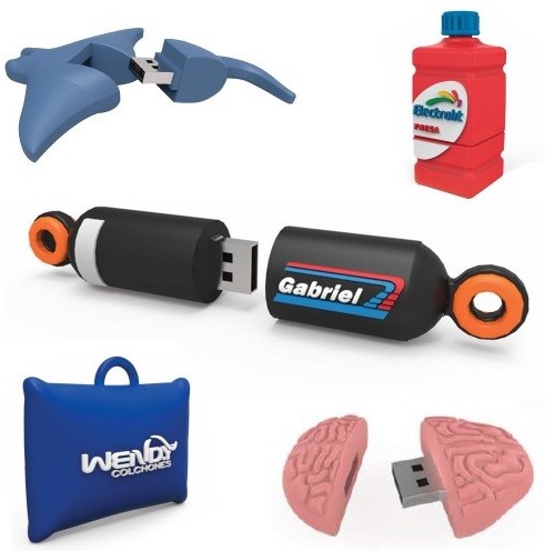 USB 3D DE PVC 8GB DISEÑO ESPECIAL (S-USB15408)