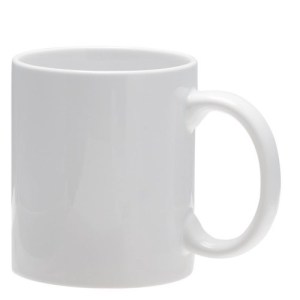 TAZA DE CERÁMICA, BRILLANTE POR DENTRO Y POR FUERA (S-TAZ004)