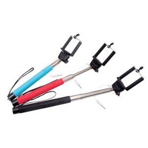 BRAZO DESPLEGABLE PARA TOMAR FOTOGRAFÍAS CON CONTROL REMOTO EN EL MANGO (S-TEC016)