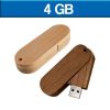 Usb Giratoria Madera 4GB (U-USB-068)