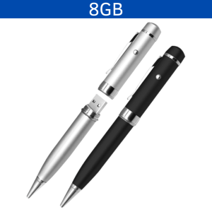 USB BOLIGRAFO (PLUMA (BOLIGRAFO)) EXCECUTIVE PLATA/NEGRO 8GB (U-USB-073)