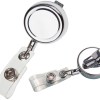 PORTA GAFETE METALICO ADY - (D-SLK14)