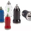 CARGADOR USB PARA AUTO MINIPLUK - (D-CUSB3252)