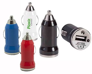 CARGADOR USB PARA AUTO MINIPLUK - (D-CUSB3252)