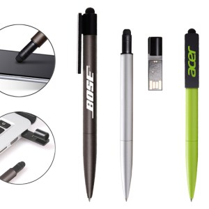 BOLIGRAFO (PLUMA (BOLIGRAFO)) CON USB 4 GB LUXUS - (D-A2184)