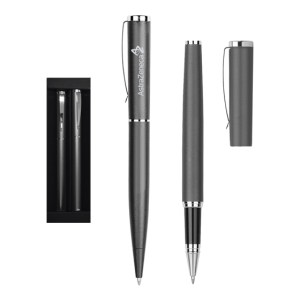 JUEGO DE BOLIGRAFO (PLUMA (BOLIGRAFO))S METALICOS HARMONY - (D-A2202)