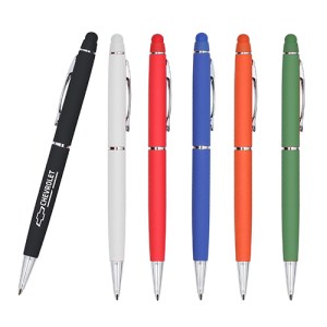 BOLÍGRAFO ISKAM AZUL (AL 18009 - METAL/RUBBER)(F)