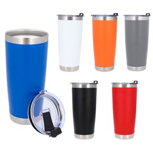 TERMO AFFOGATO BLANCO (T 137 - ACERO INOXIDABLE / PLÁSTICO)(F)