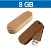 Usb Giratoria Madera 8GB (U-USB-078)