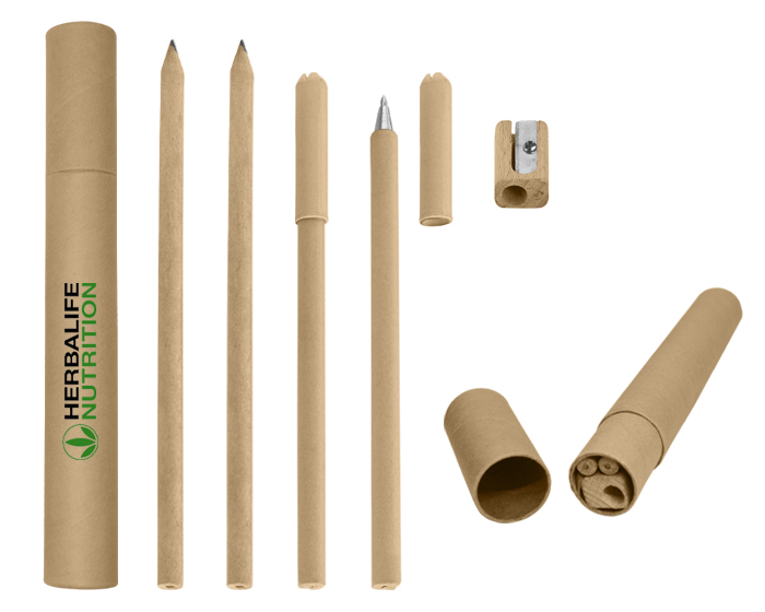 SET DE ESCRITURA ECOLOGICO SET EKUS - (D-ESC4876)