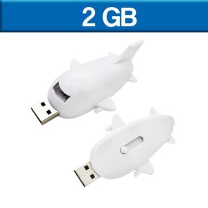 MEMORIA USB EN FORMA DE AVIÓN 2GB (U-USB-049)