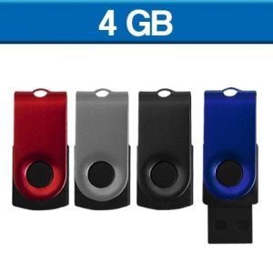 MEMORIA USB MINI GIRATORIA 4GB (U-USB-038)