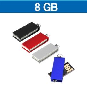 MEMORIA USB SLIM TWIST 8 GB (U-USB-205)