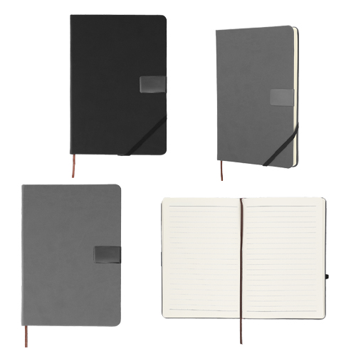 LIBRETA VENECIA NEGRO (O 082 - POLIURETANO)(F)