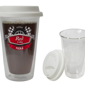 VASO CON DOBLE PARED DE VIDRIO 10 OZ IRLANDA - (D-SUB175)