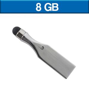 MEMORIA USB STYLUS METALICA CON TOUCH 8GB (U-USB-030)