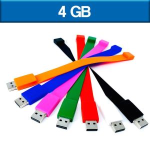 MEMORIA USB DE PULSERA DE SILICON 4GB (U-USB-037)