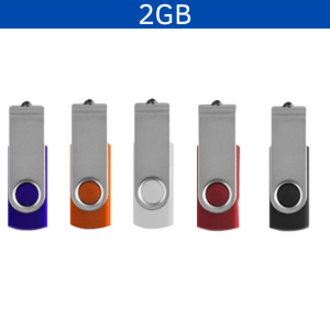 MEMORIA USB GIRATORIA LONDON 2GB (U-USB-048)