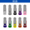 MEMORIA USB GIRATORIA LONDON 8GB (U-USB-080)