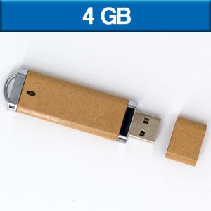 MEMORIA USB LUXURY NATURAL 4GB (U-USB-081)