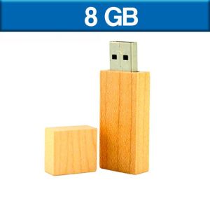 USB CUADRADA MAPLE 8 GB (U-USB-206-NT)