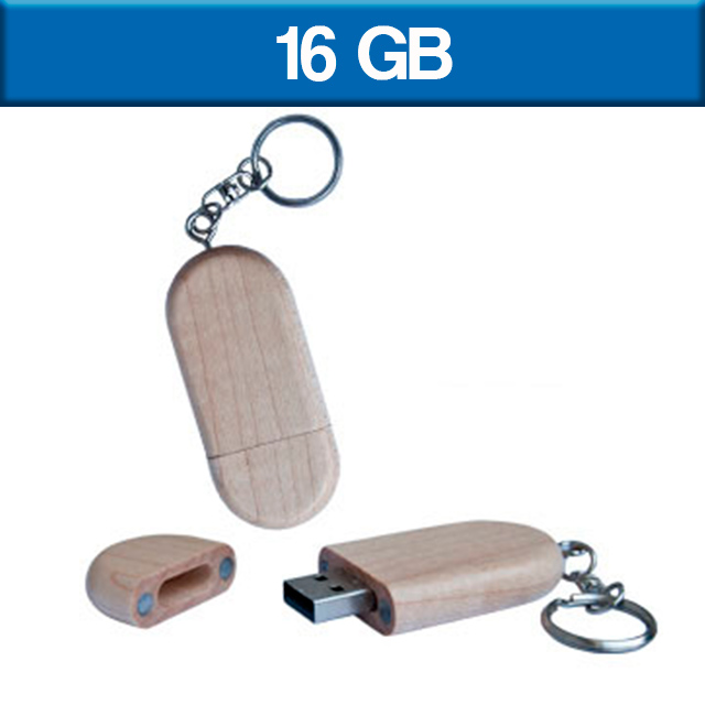 MEMORIA USB LLAVERO OVALADA (U-USB-221)