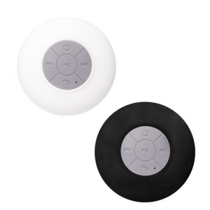 BOCINA REDONDA BLUETOOTH A PRUEBA DE AGUA (S-TEC068)