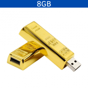 MEMORIA USB EN FORMA DE LINGOTE 8GB (U-USB-062)