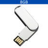 MEMORIA USB METÁLICA GIRATORIA 8GB (U-USB-111)