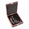 SET PARA VINOS MEDITERRÁNEO CAFE 851091 (MADERA / METAL)