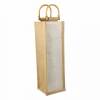 ESTUCHE PARA VINOS PALERMO BEIGE 86400 (YUTE)