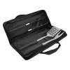 SET DE BBQ JASPER NEGRO BBQ 042 N (ACERO INOXIDABLE UTENSILIOS / POLIÉSTER ESTUCHE)(P)