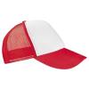 GORRA TRUCKER ROJO CAP 004 R (POLIÉSTER / RED DE POLIPROPILENO)(P)