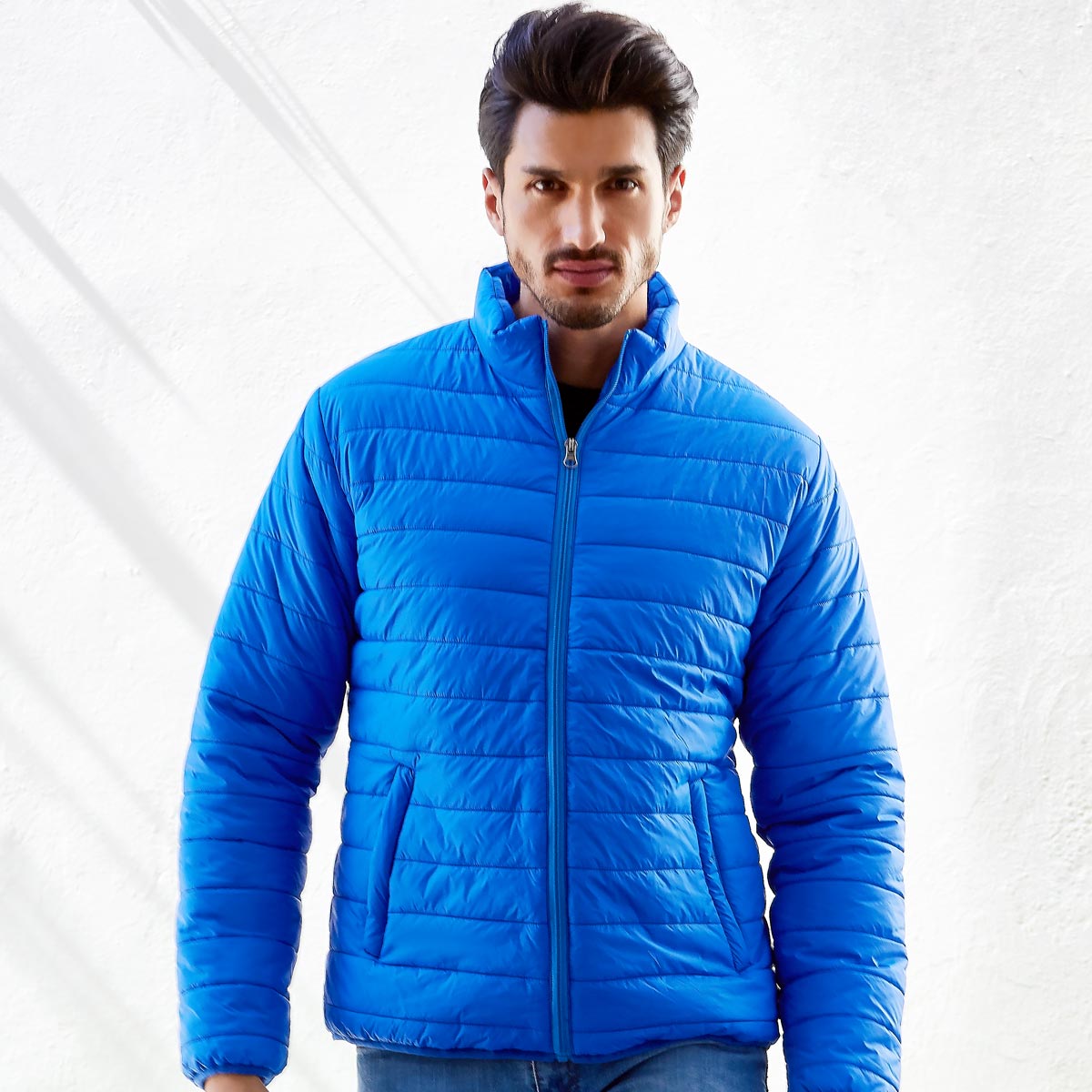 CHM-010_6 Chamarra Norfolk Rojo CHM 010 R-XS (Poliéster / nylon)(P)