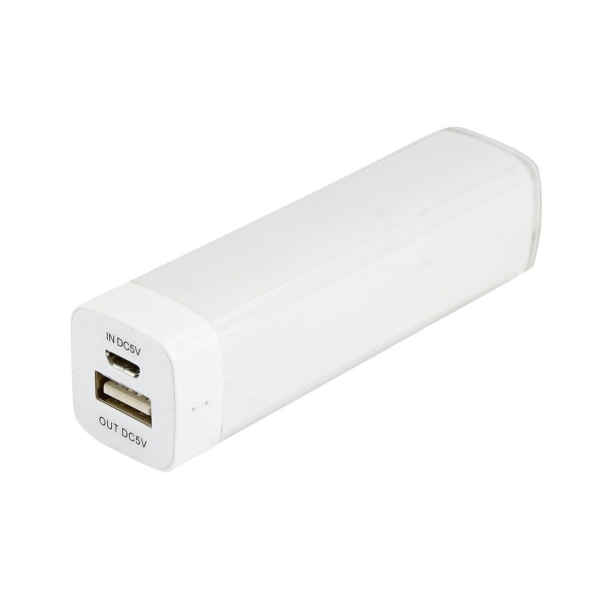 POWER BANK KASEN BLANCO CRG 005 B (PLÁSTICO)(P)