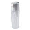 SET DE BROCHAS CRYSTAL FACE TRANSPARENTE DAM 570 (PLÁSTICO)